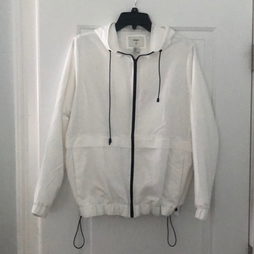 Windbreaker that was worn once.